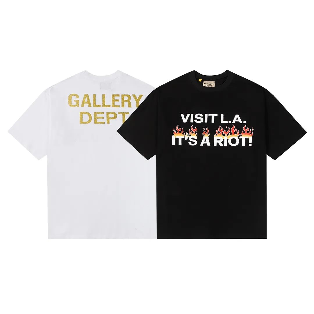GALLERY.DEPT Summer new short-sleeved model number: D3141#P110 Color: black white Size: S M L XL